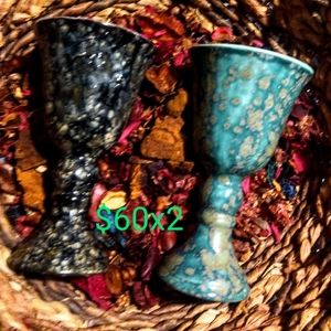 Wine glasses vintage